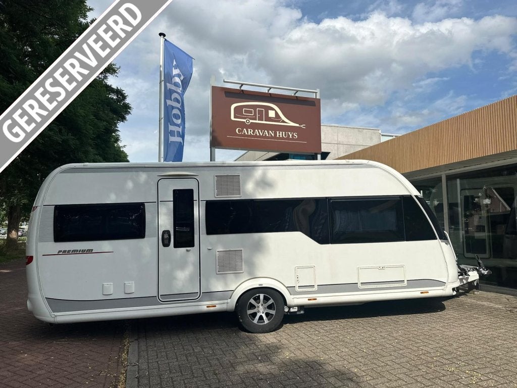 Hobby Premium 560 UL | Mover | Voortent | Luifel, Caravans en Kamperen, Overige typen, Hobby, Bedrijf, 5 tot 6 meter