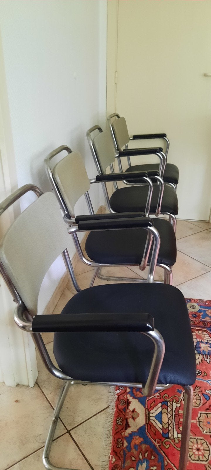 "GISPEN buisframe stoelen 1920, Ophalen of Verzenden