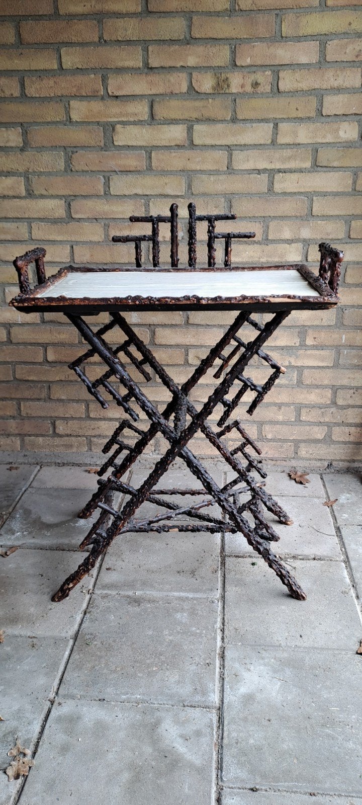 Antiek Rozenhouten Theetafeltje - Uniek & Decoratief, Ophalen