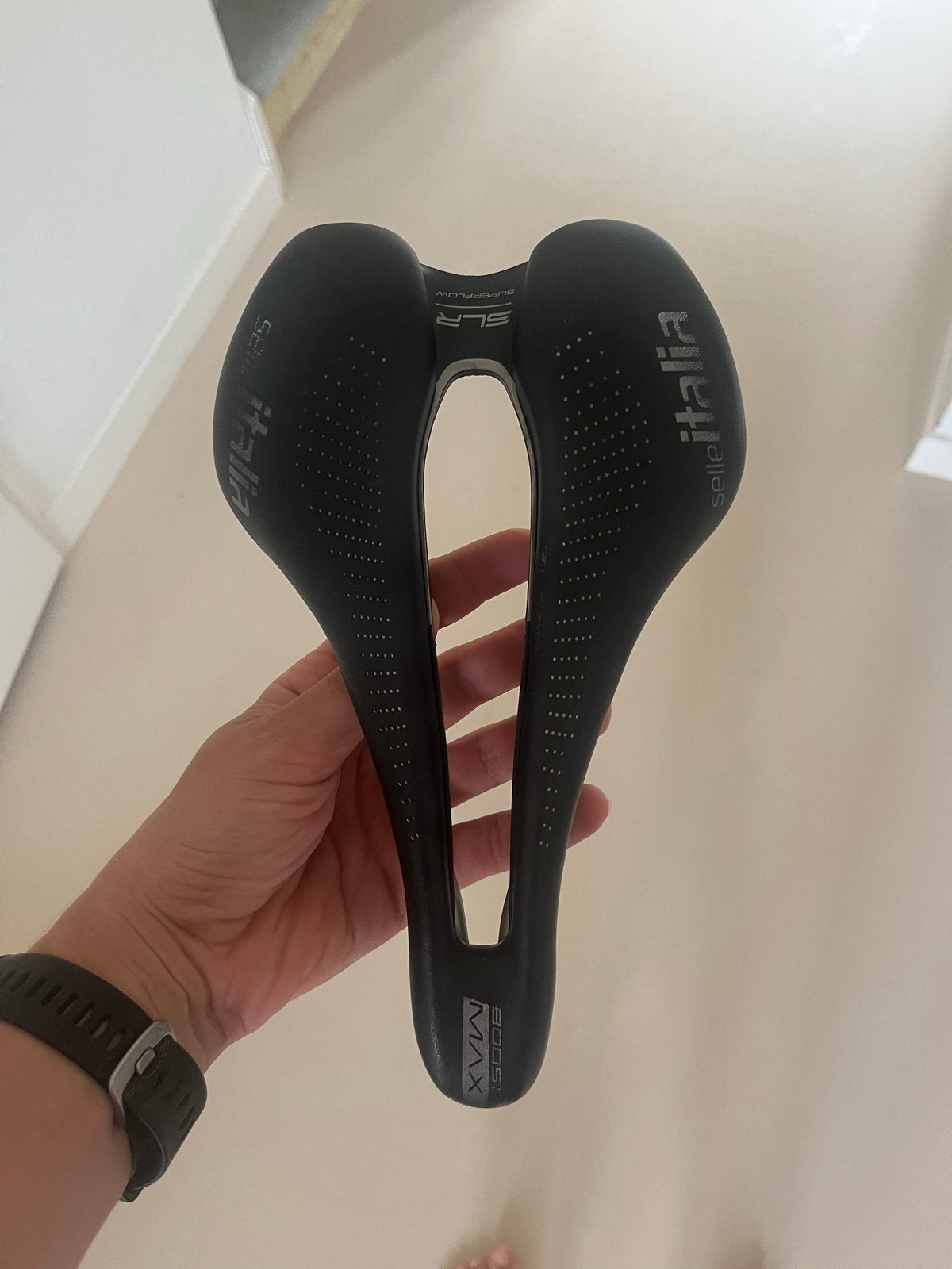 Race fiets zadel, Fietsen en Brommers, Fietsonderdelen, Ophalen, Titanium, Zo goed als nieuw, Zadel