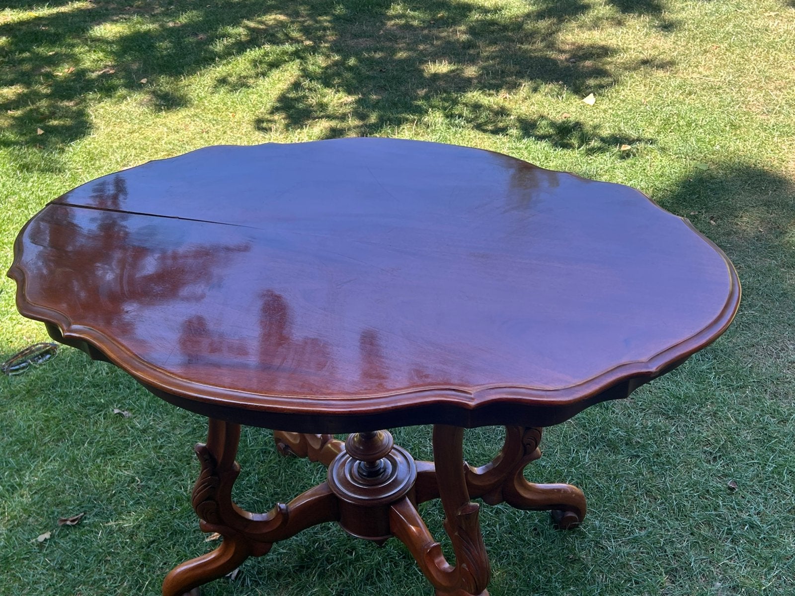 Antieke spinnekoptafel, Willem III of Biedermeier stijl, Antiek en Kunst, Antiek | Meubels | Tafels, Ophalen