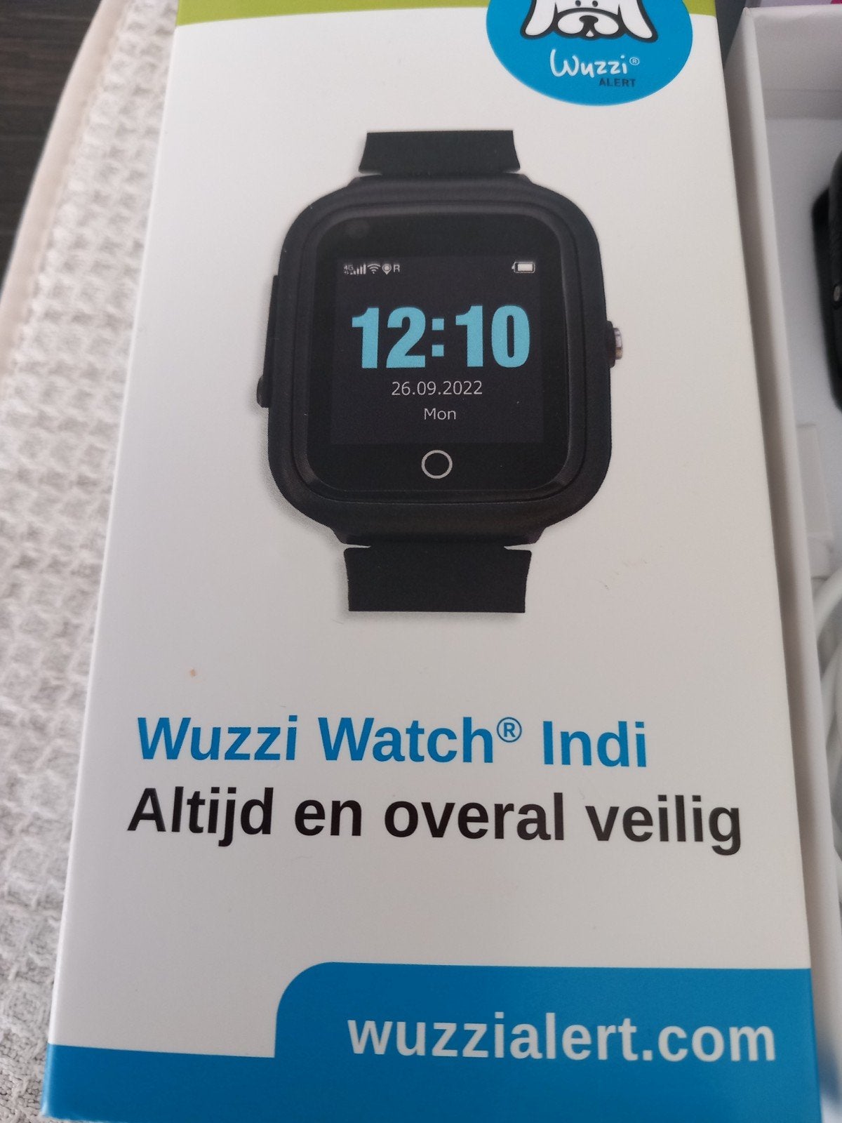 wuzzi alarm horloge. niet gebruikt, Ophalen of Verzenden, Zo goed als nieuw, Zwart, Android