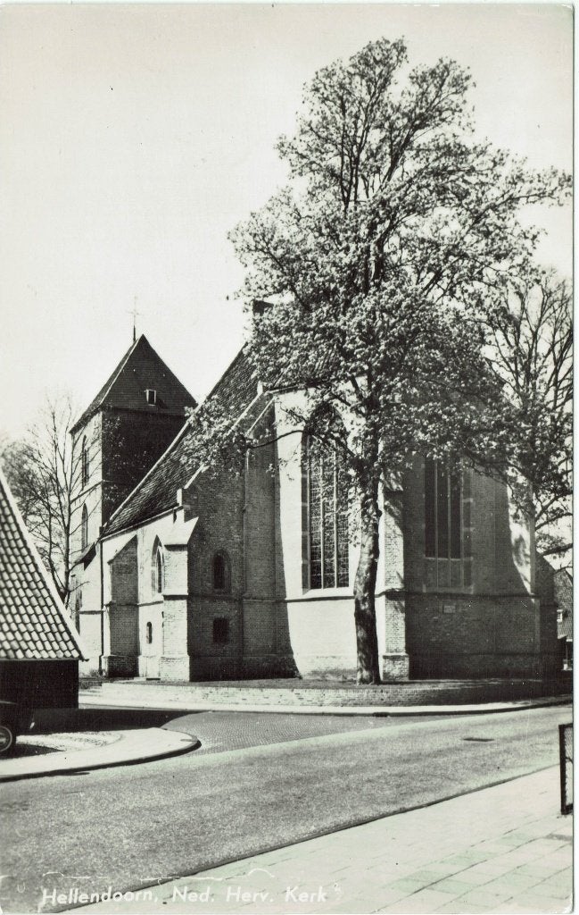 Hellendoorn – Ned. Herv. Kerk., Ophalen of Verzenden, 1960 tot 1980, Ongelopen, Overijssel