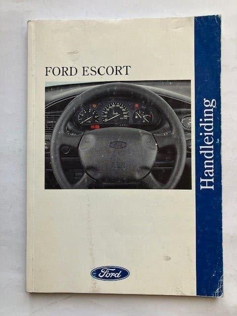Ford Escort Handleiding - Gebruikershandleiding  1995   NL, Auto diversen, Handleidingen en Instructieboekjes, Ophalen of Verzenden