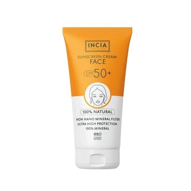 INCIA gezichtszonnebrand SPF 50 50 ml - nieuw, Sieraden, Tassen en Uiterlijk, ., Nieuw, Ophalen of Verzenden, INCIA