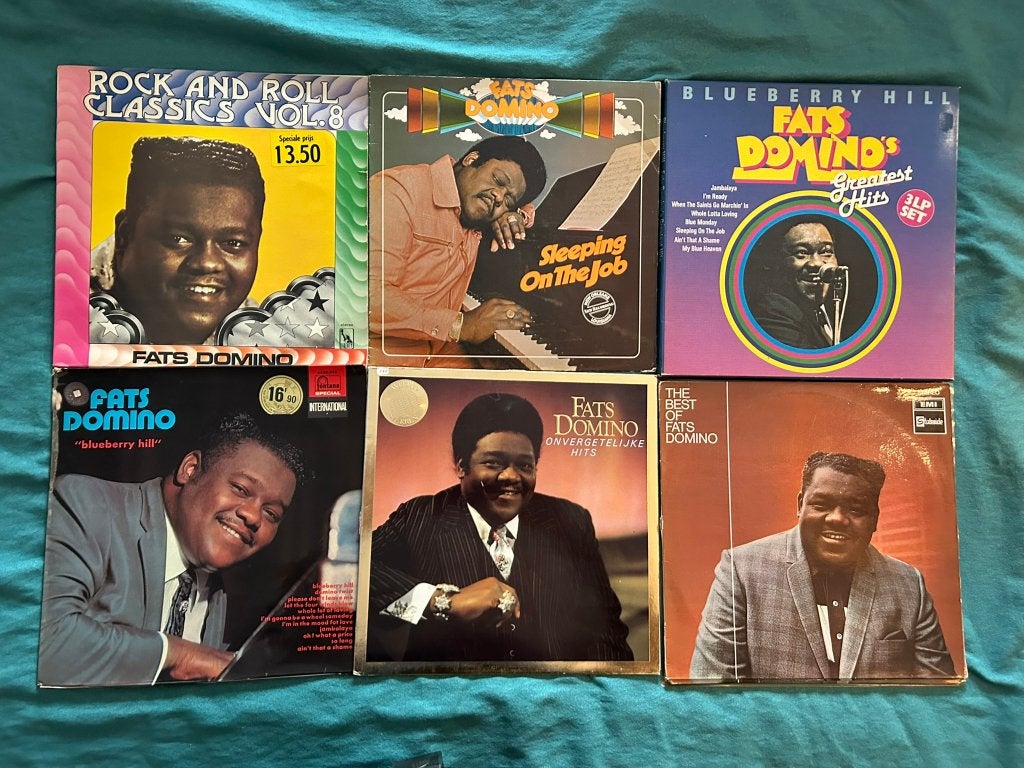 12 LP's Fats Domino (ook per stuk te koop), LP, Gebruikt, Ophalen of Verzenden, 12 inch