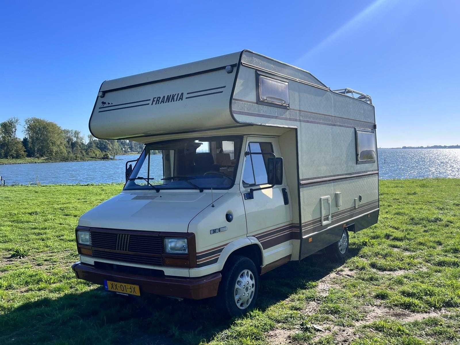 Fiat 280 MA7 KAMPEERAUTO, XX-01-JX, Caravans en Kamperen, Bedrijf, Diesel, Fiat