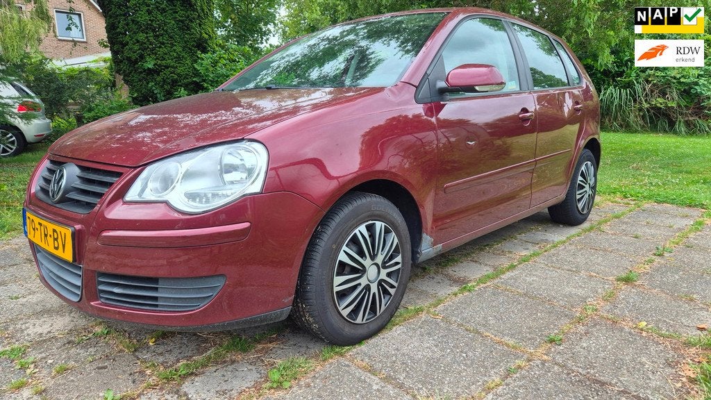 Volkswagen Polo 1.4-16V Optive NIEUWE DISTRIBUTIE EN WP, Voorwielaandrijving, 4 cilinders, Bedrijf, Handgeschakeld
