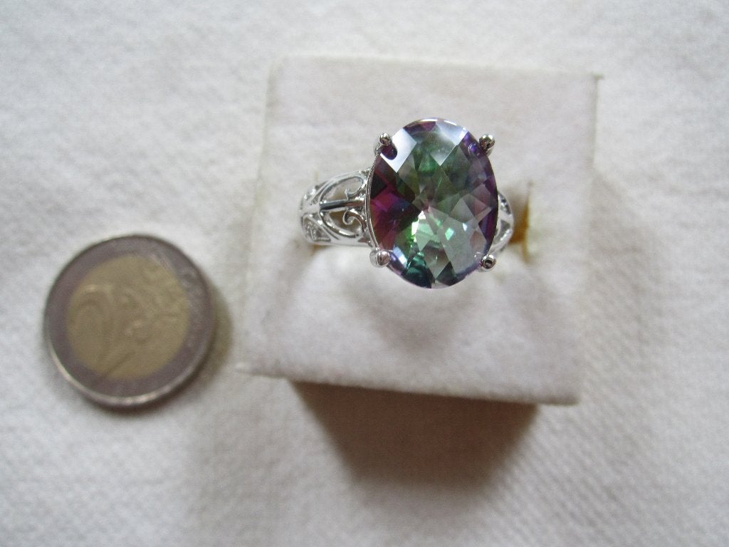 24.  Mooie ring,  19mm, Ophalen, Overige materialen, Ring