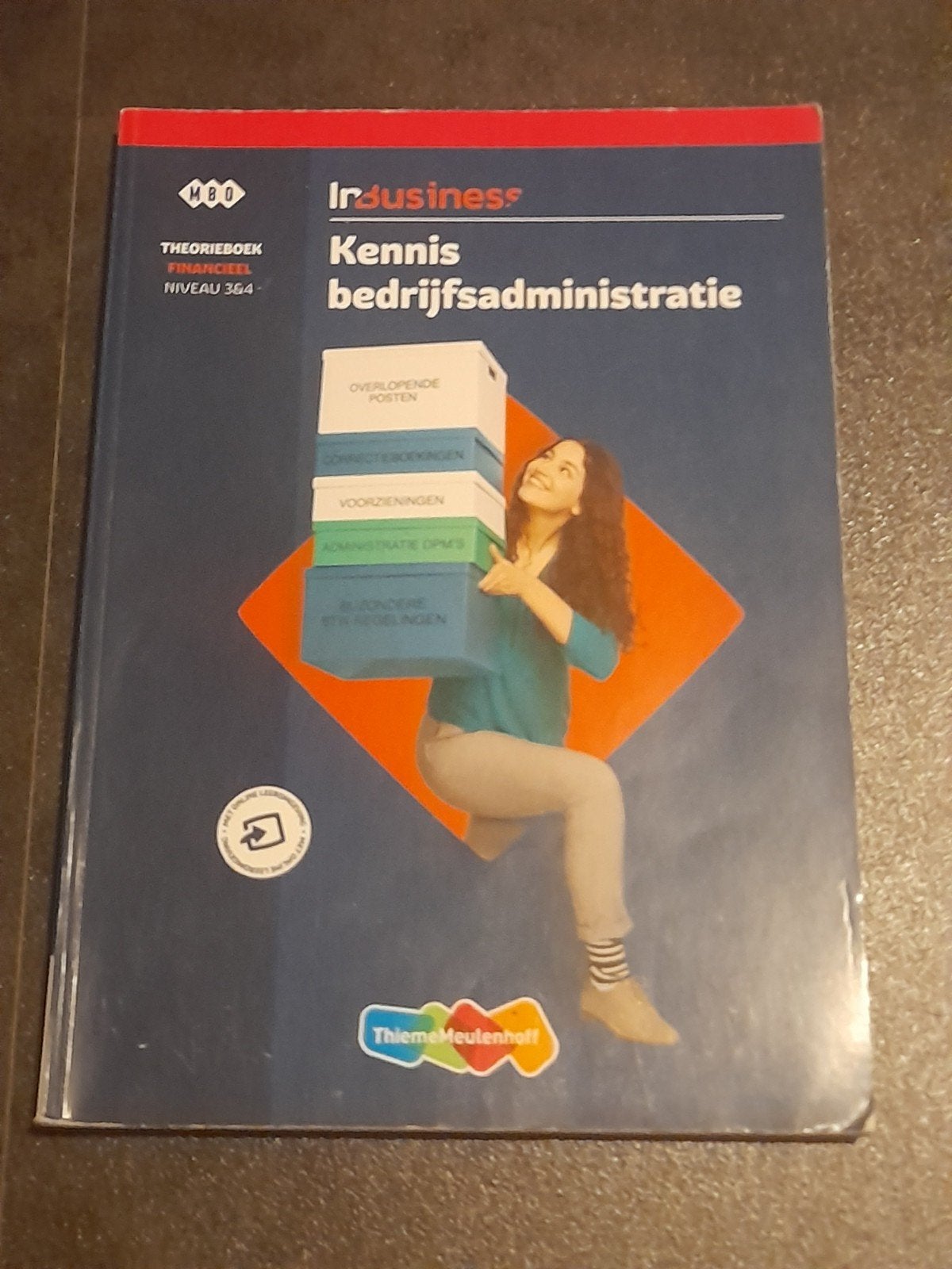 Kennis Bedrijfsadministratie Theorieboek, Boeken, Ophalen of Verzenden, Gelezen, MBO