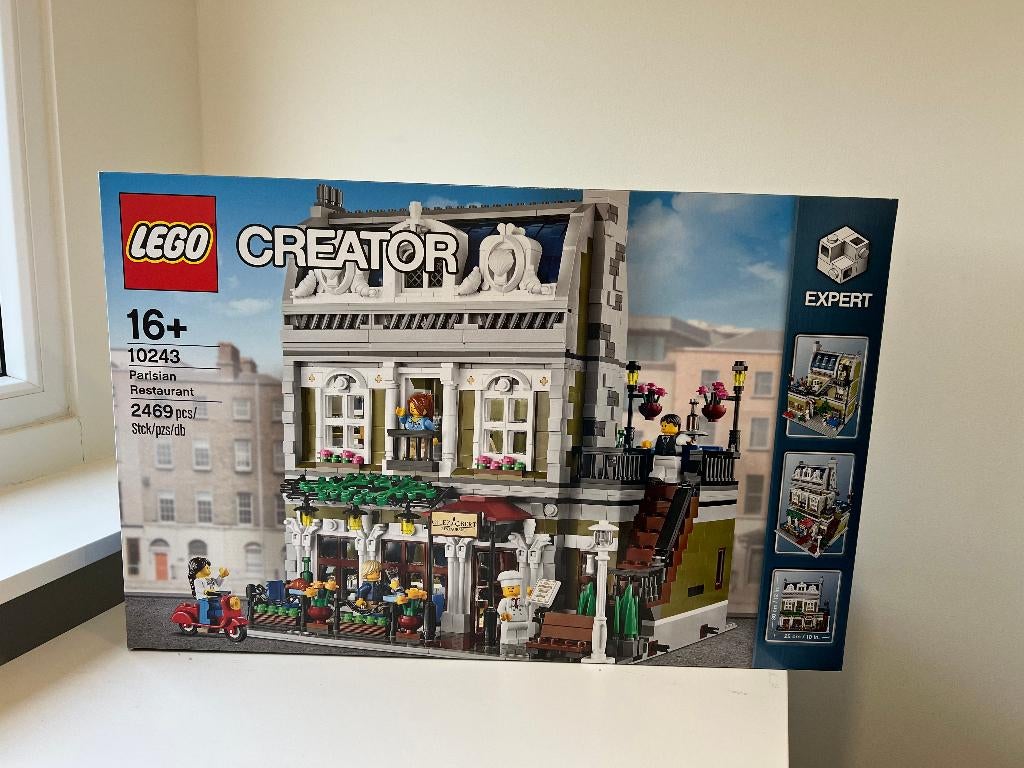 Lego CREATOR 10243 Parisian Restaurant - nieuw, Lego, Nieuw, Ophalen of Verzenden, Compleet