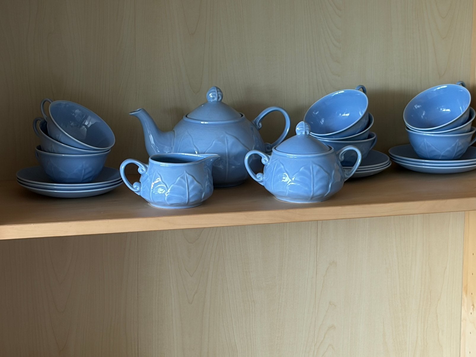 Plazuid theeservies, Balmoral, Ophalen