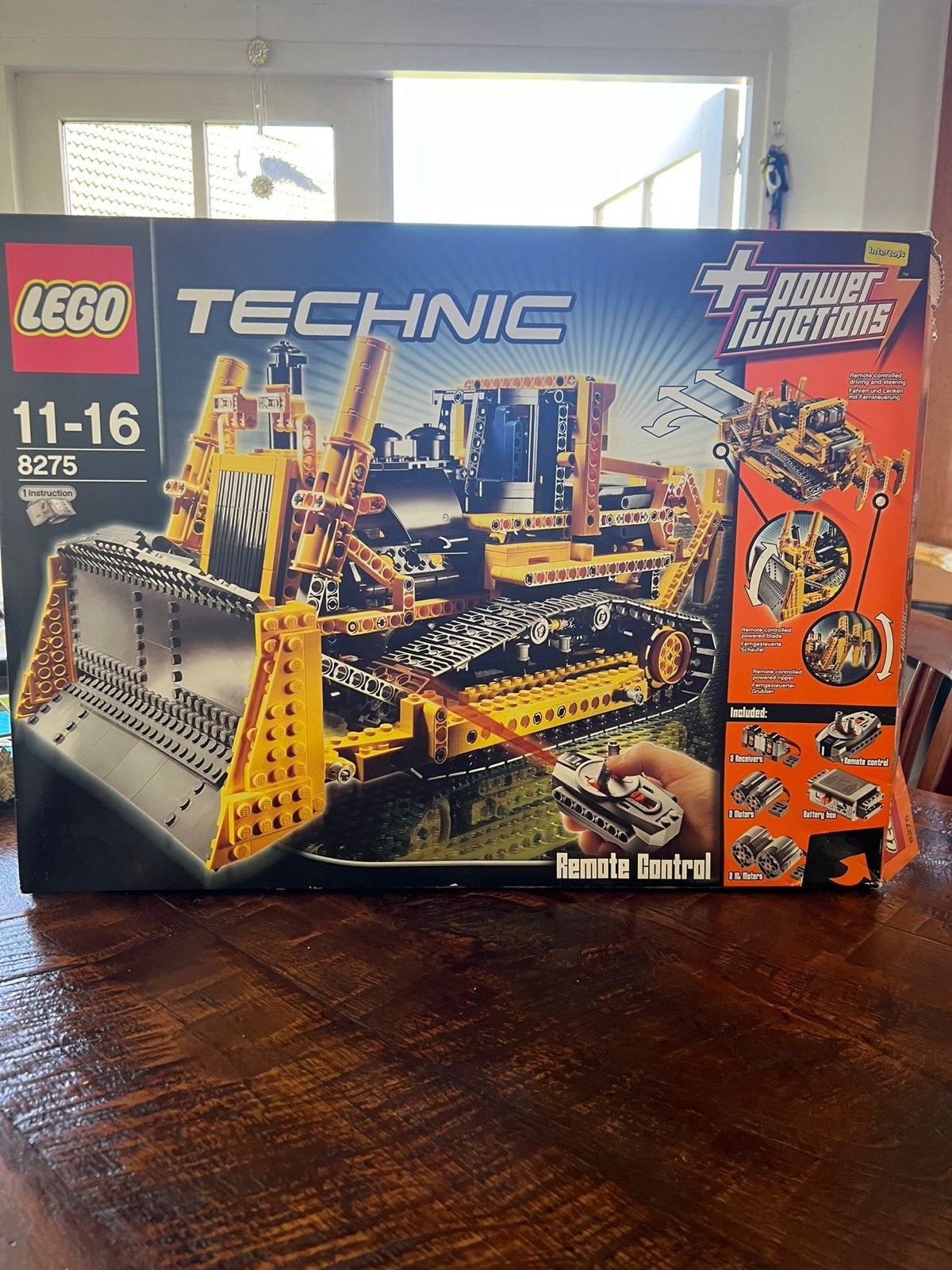 LEGO Technic 8275 Gemotoriseerde Bulldozer Afstandsbediening, Ophalen, Zo goed als nieuw