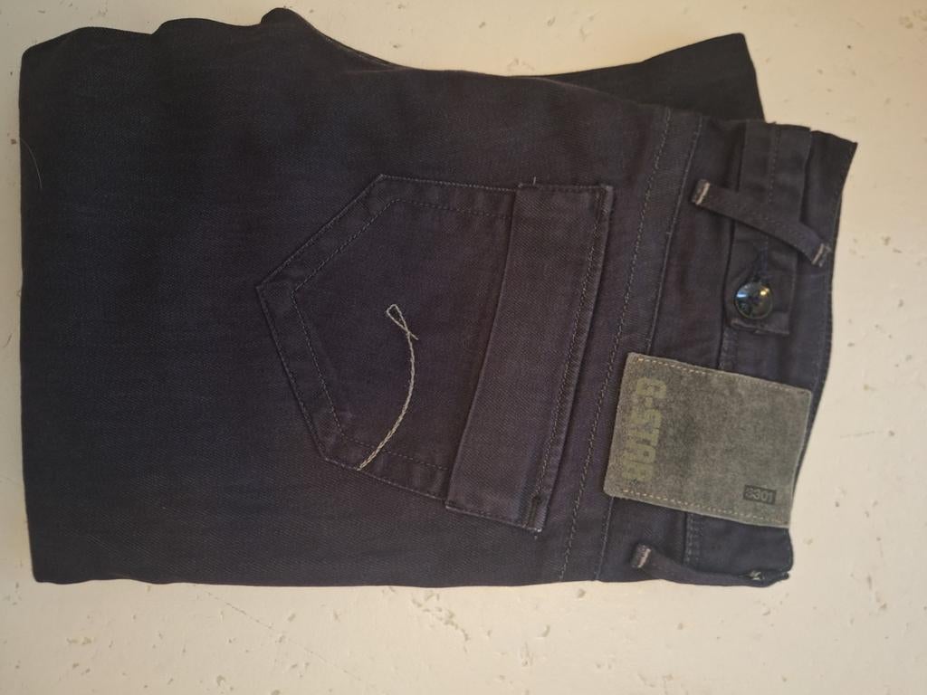 G-Star RAW Jeans - Donkerblauw, Ophalen of Verzenden, Zo goed als nieuw, Blauw, Overige jeansmaten