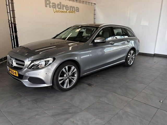 Mercedes-Benz C-Klasse C180 Kombi Leder Navigatie, Mooi ! M6, Gebruikt, 4 cilinders, 157 pk, Handgeschakeld