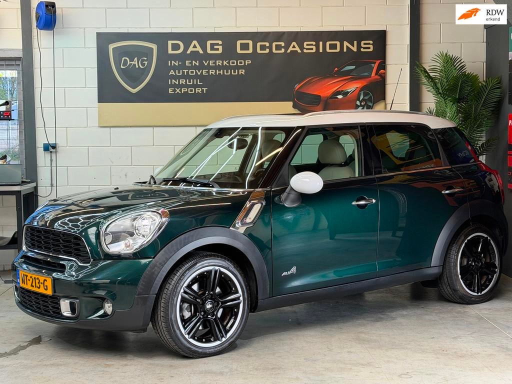 Mini Countryman 1.6 Cooper S ALL4 AUTOMAAT|DAK|PDC|LEER, Auto's, Mini, Bedrijf, Te koop, Countryman, 4x4, ABS, Airbags, Airconditioning