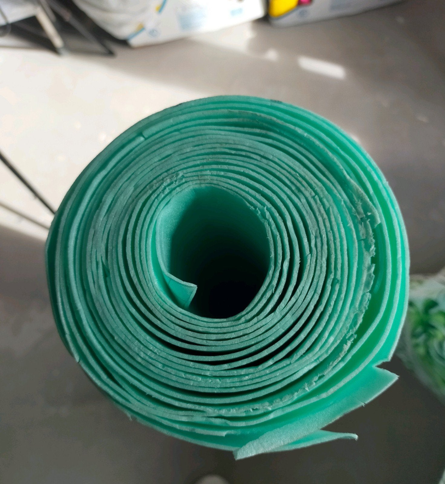 Rol Groene Ondervloer Laminaat / Parket – met Easy Cut snijl, Ophalen, Nieuw, Laminaat