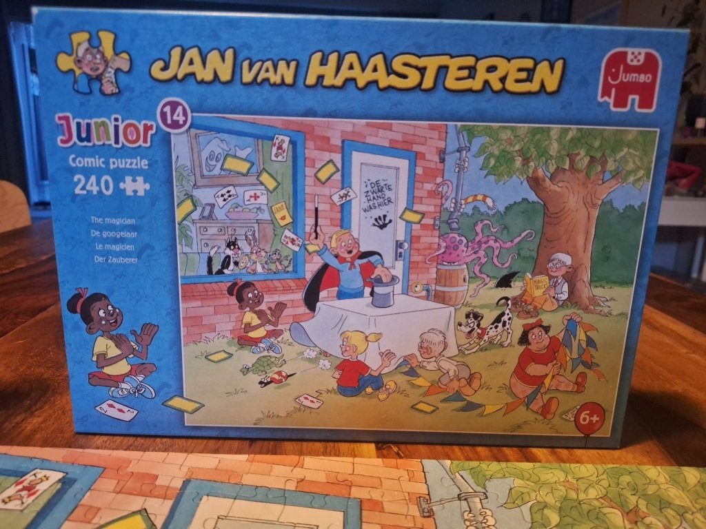 Jan van Haasteren puzzel junior 240 stukjes, Ophalen, Meer dan 50 stukjes, Zo goed als nieuw, 6 jaar of ouder