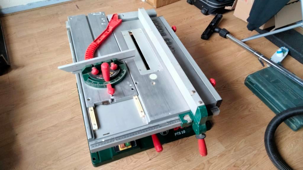 Bosch pts10 zaagtafel motor stuk, Doe-het-zelf en Verbouw, Gereedschap | Zaagmachines, Gebruikt, Cirkelzaag, Ophalen of Verzenden