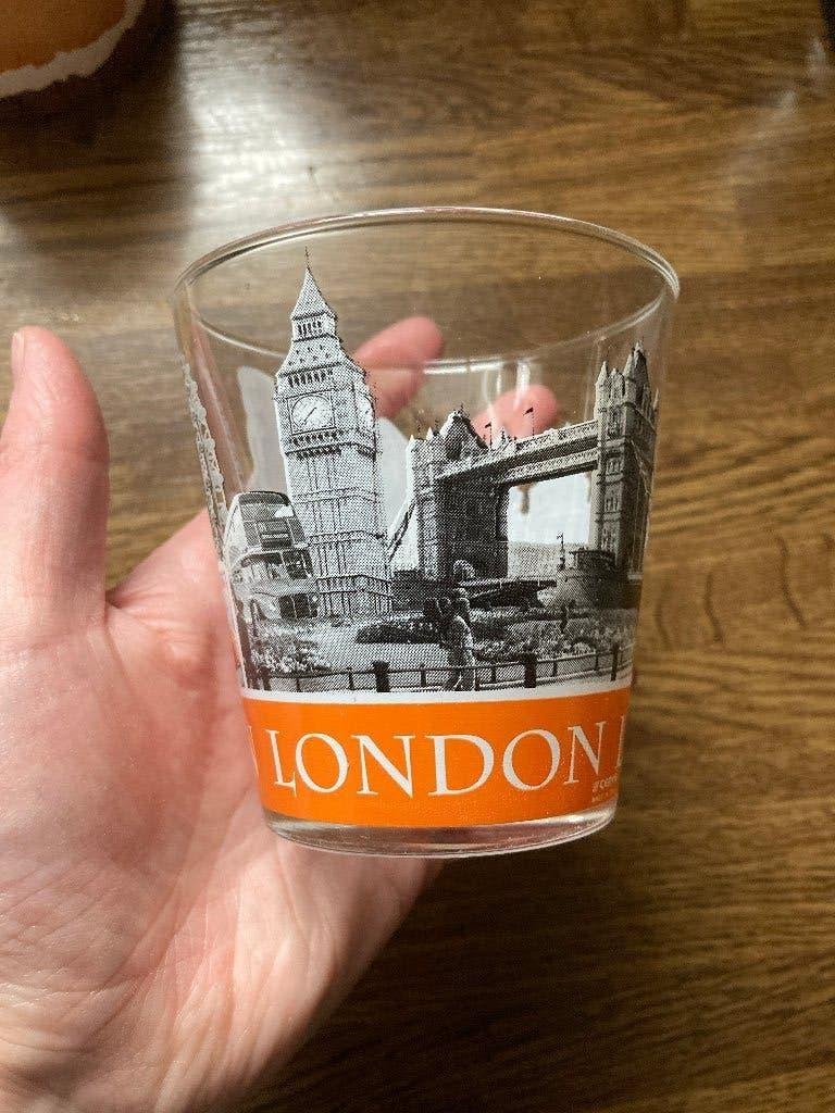 Leuk Glas ' London ', Ophalen of Verzenden, Zo goed als nieuw, Overige typen