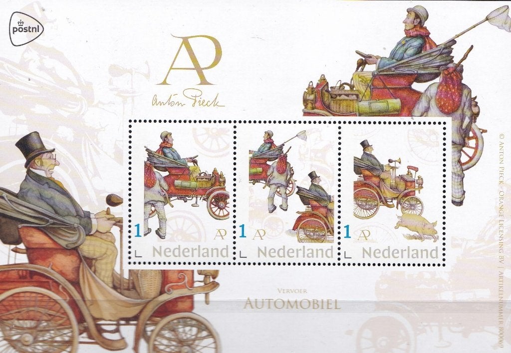 Anton Pieck – Vervoer: Automobiel – MNH, Verzenden, Na 1940, Postfris