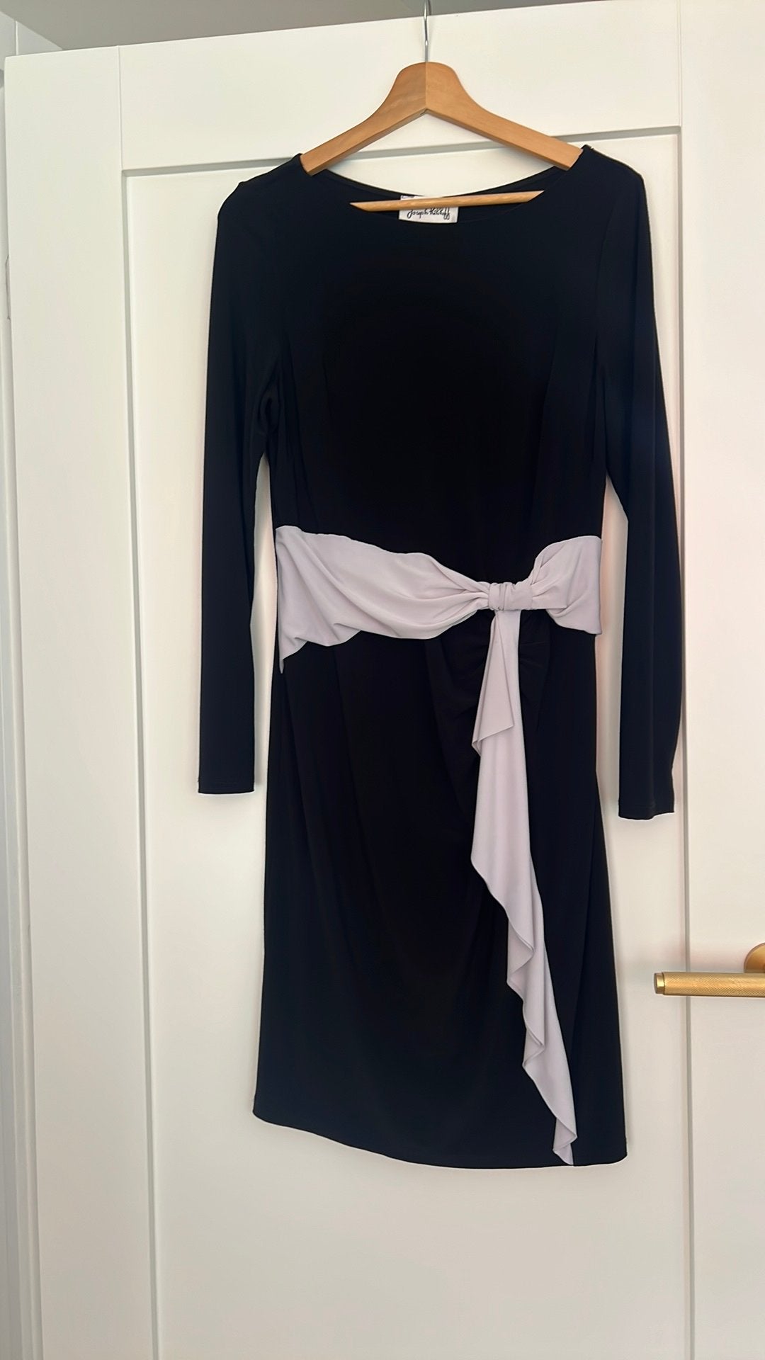 Joseph Ribkoff jurk maat 36, Kleding | Dames, Jurken, Zwart, Ophalen of Verzenden, Zo goed als nieuw, Knielengte