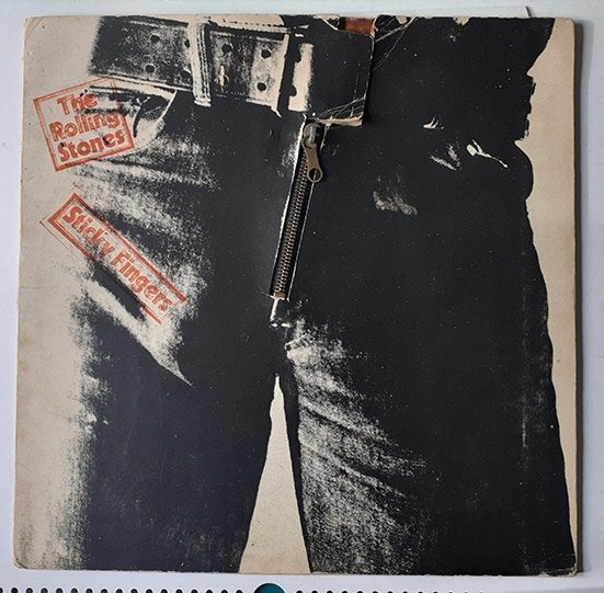 The Rolling Stones - sticky Fingers, LP, Gebruikt, Ophalen of Verzenden, 12 inch