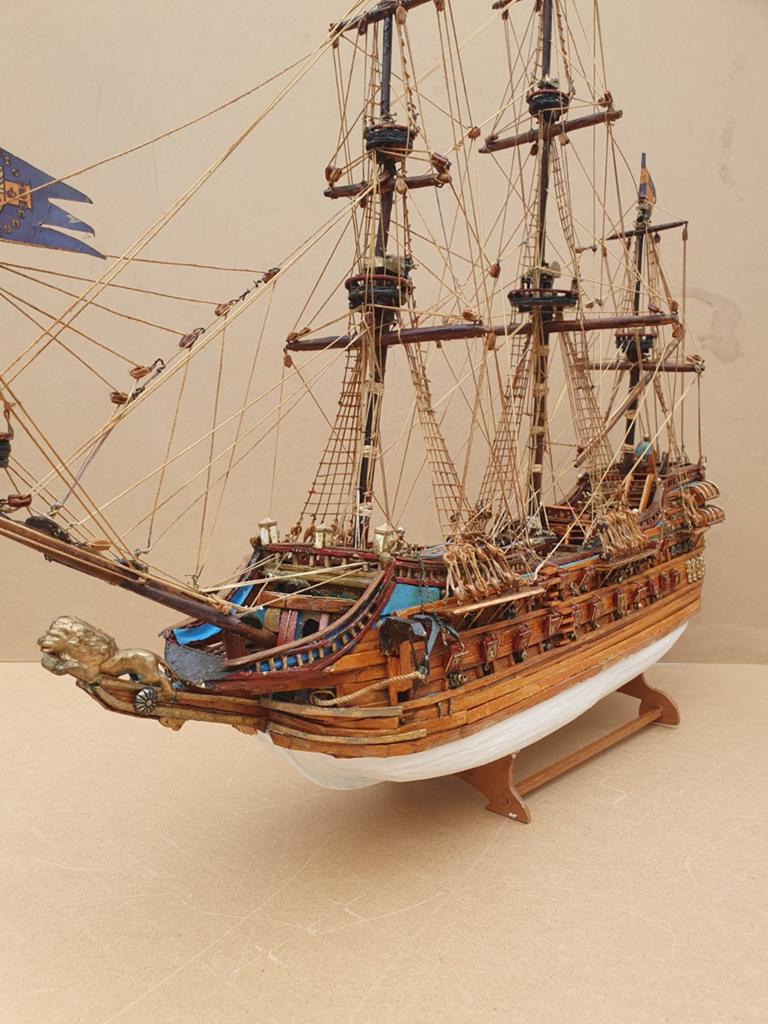 Te koop de vasa van hout  bieden, Hobby en Vrije tijd, Modelbouw | Boten en Schepen, Ophalen