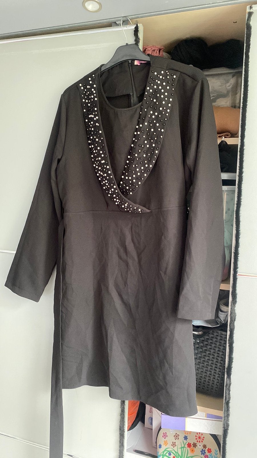 Zwart tuniek, Kleding | Dames, Ophalen of Verzenden, Zo goed als nieuw, Zwart