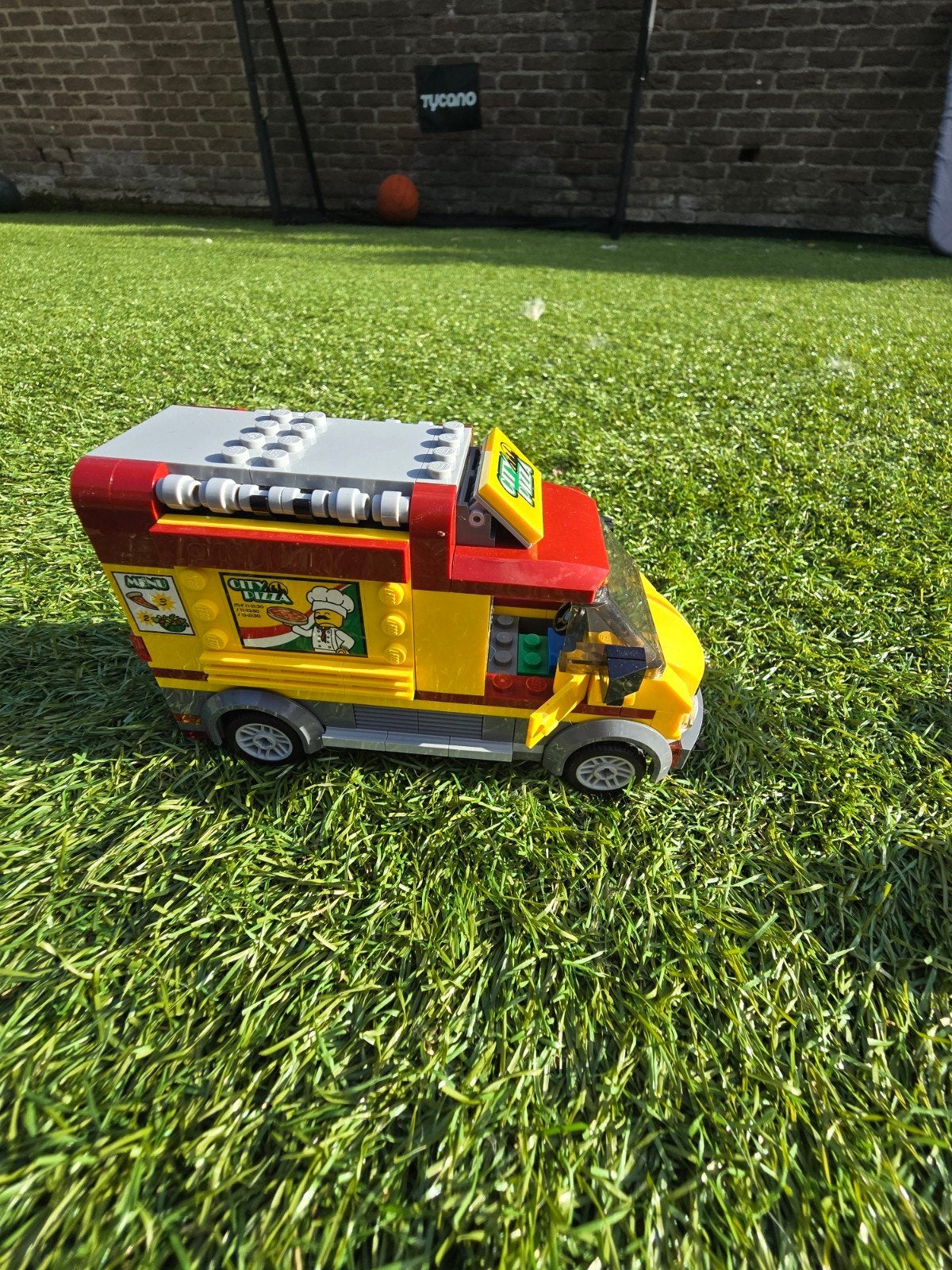 Lego city pizza wagen 60150, City, Lego, Zo goed als nieuw, Complete set