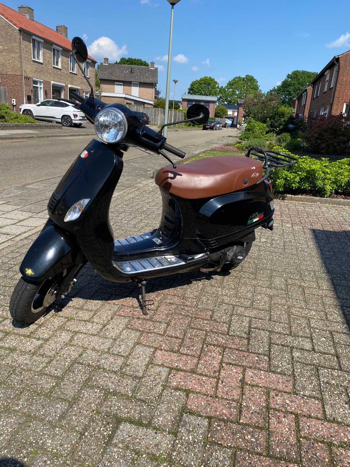 Zwarte scooter 2018, Ophalen of Verzenden, Zo goed als nieuw, Overige merken