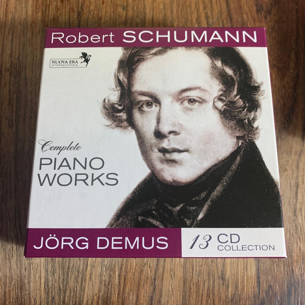 Jörg Demus - Schumann – Complete Piano Works 13 CD box set, Kamermuziek, Verzenden, Boxset, Zo goed als nieuw