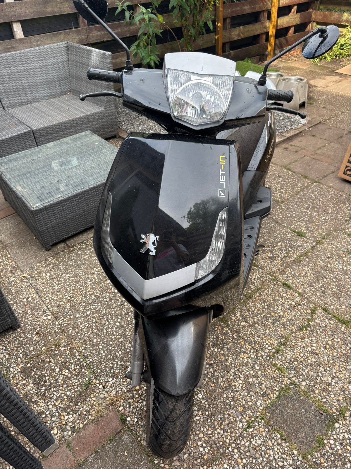 peugeot Vivacity snor, Ophalen, Tweetakt, 49 cc, Zo goed als nieuw