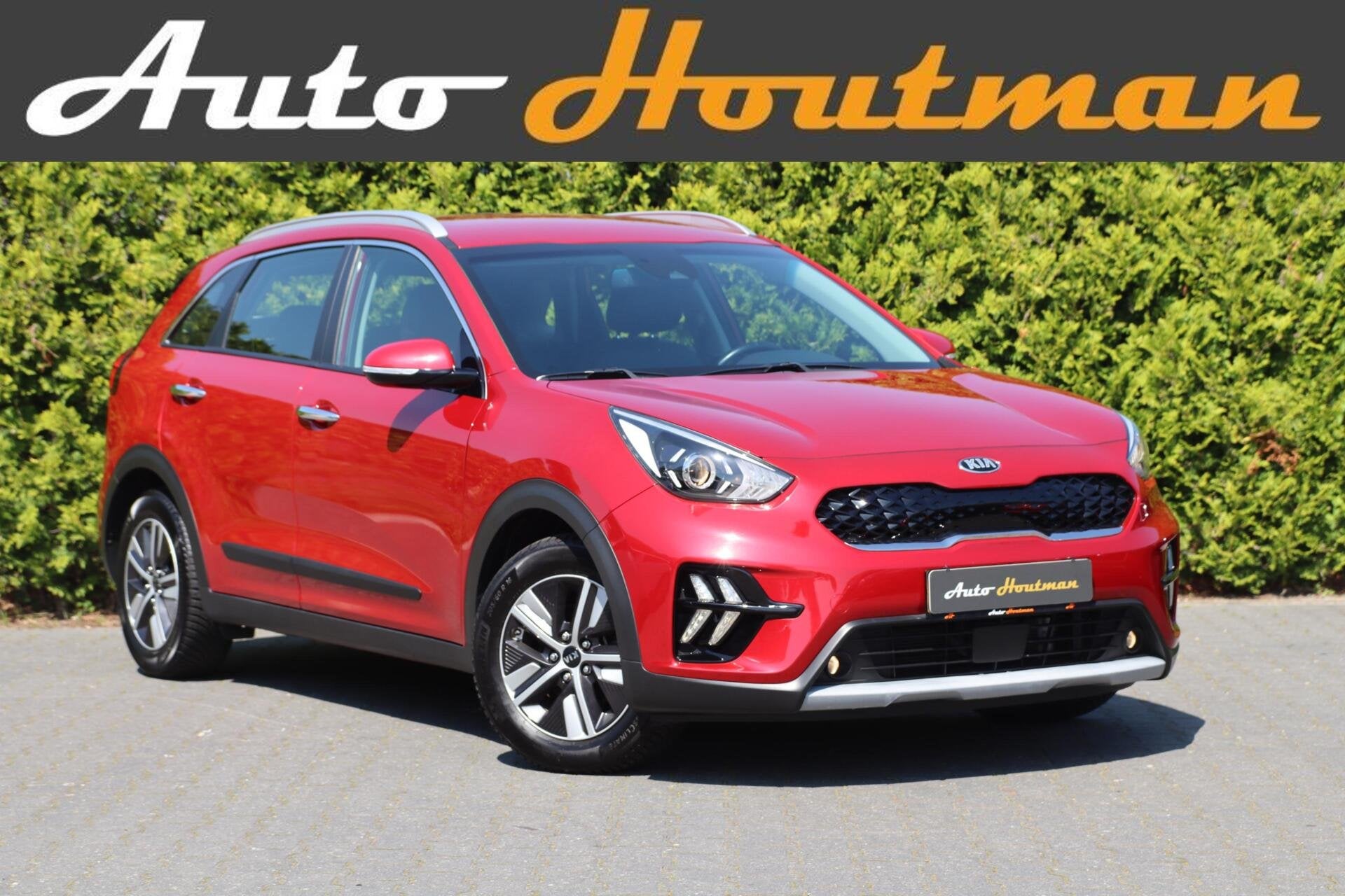 Kia Niro 1.6 GDi Hybrid DynamicLine  | CarPlay, Gebruikt, Leder en Stof, Automatische klimaatregeling, Origineel Nederlands