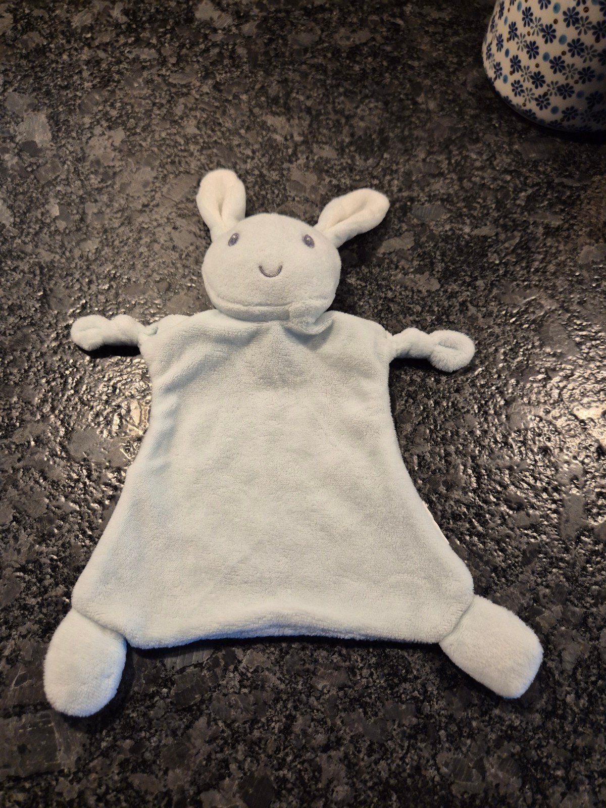 Bambino - Knuffeldoekje Konijn grijs, Verzenden, Zo goed als nieuw, Konijn