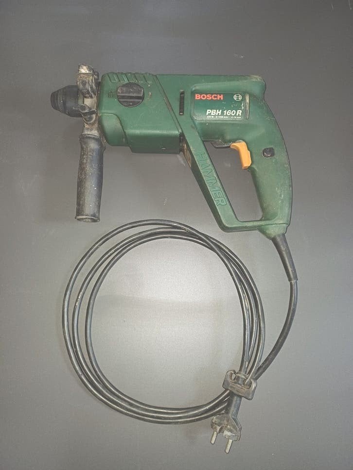 Bosch boorhamer PHB 160 R, Gebruikt, Klopboormechanisme, 400 tot 600 watt, Ophalen