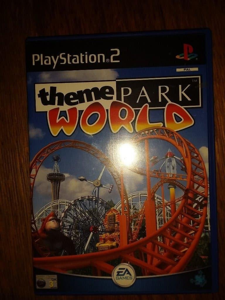 playstation 2 game theme park world, Gebruikt, 1 speler, Ophalen of Verzenden, Vanaf 3 jaar