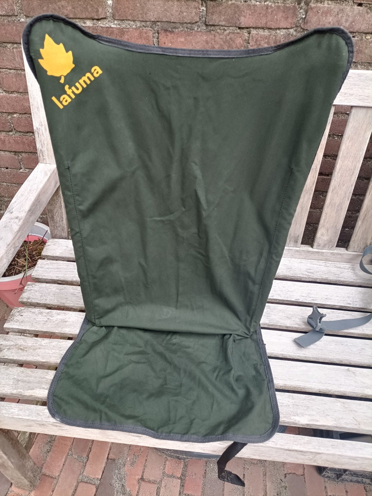 Lafuma zitstoeltje, Ophalen