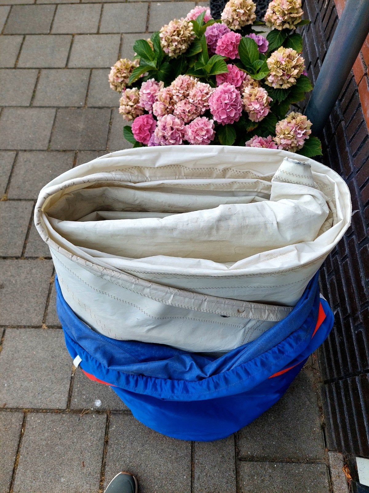 Gebruikt grootzeil, Watersport en Boten, Zeilen en Zeiltoebehoren, Ophalen, 6 meter of meer, Gebruikt, Grootzeil