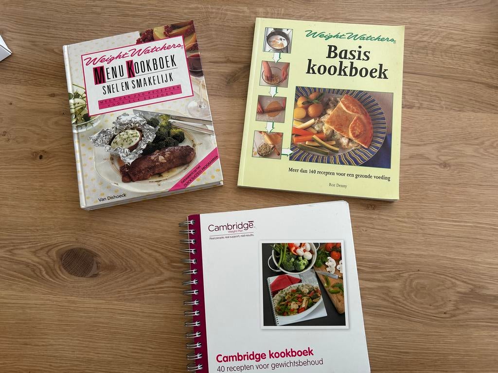 Weight Watchers Kookboeken & Cambridge Kookboek, Boeken, Gelezen, Hoofdgerechten, Ophalen of Verzenden, Gezond koken