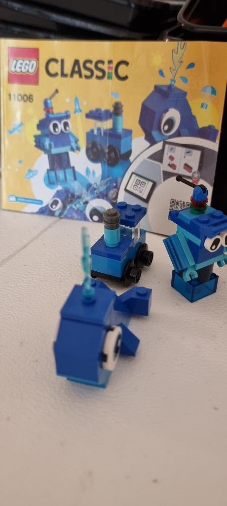 11006 LEGO Classic blauw, Overige thema's, Lego, Ophalen of Verzenden, Zo goed als nieuw