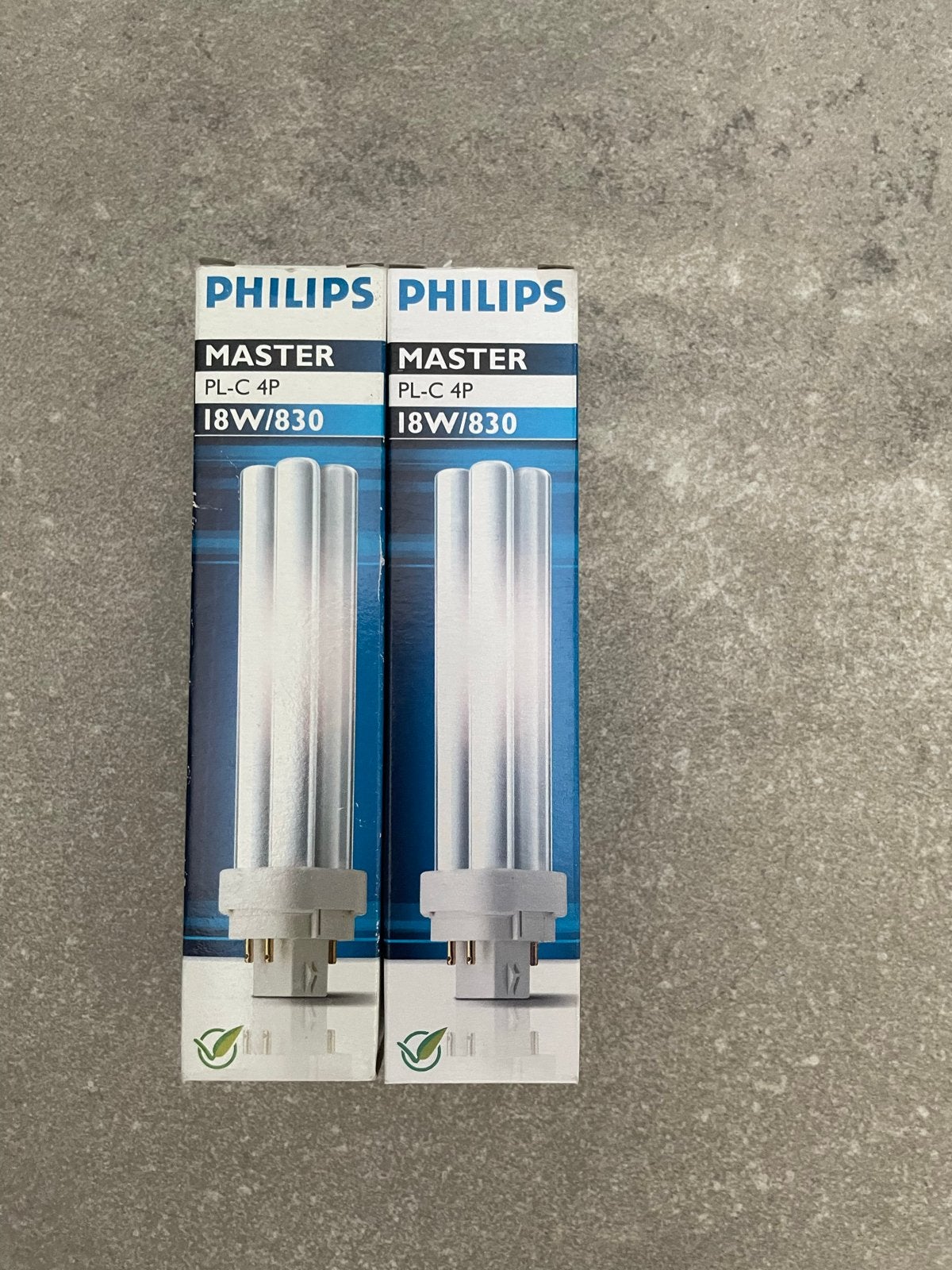 2x Philips Master PL-C 4P 18W/830 spaarlampen, Ophalen of Verzenden, Nieuw