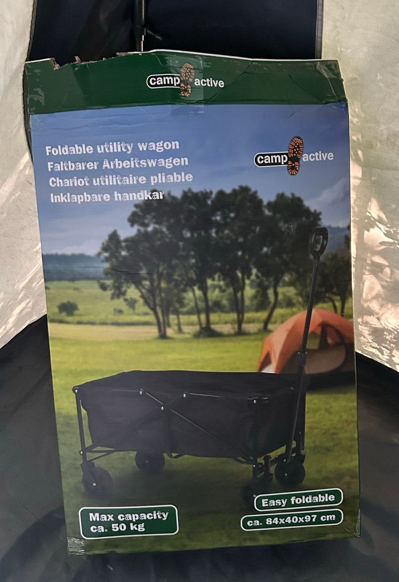 Camp Active Opvouwbare Bolderkar - Nieuw in doos, Ophalen, Opvouwbaar, Nieuw