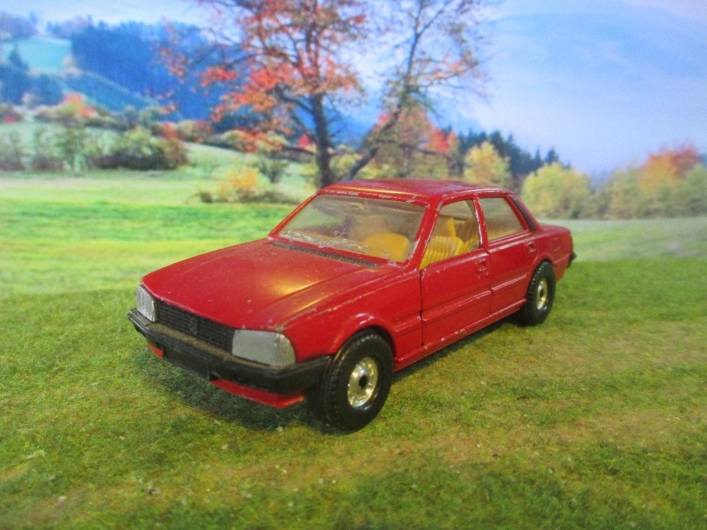 1:36 Peugeot 505 STi - Corgi, Ophalen of Verzenden, Gebruikt, Auto, Overige merken