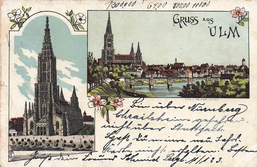 703-171-053 Ulm, Ophalen of Verzenden, Voor 1920, Duitsland
