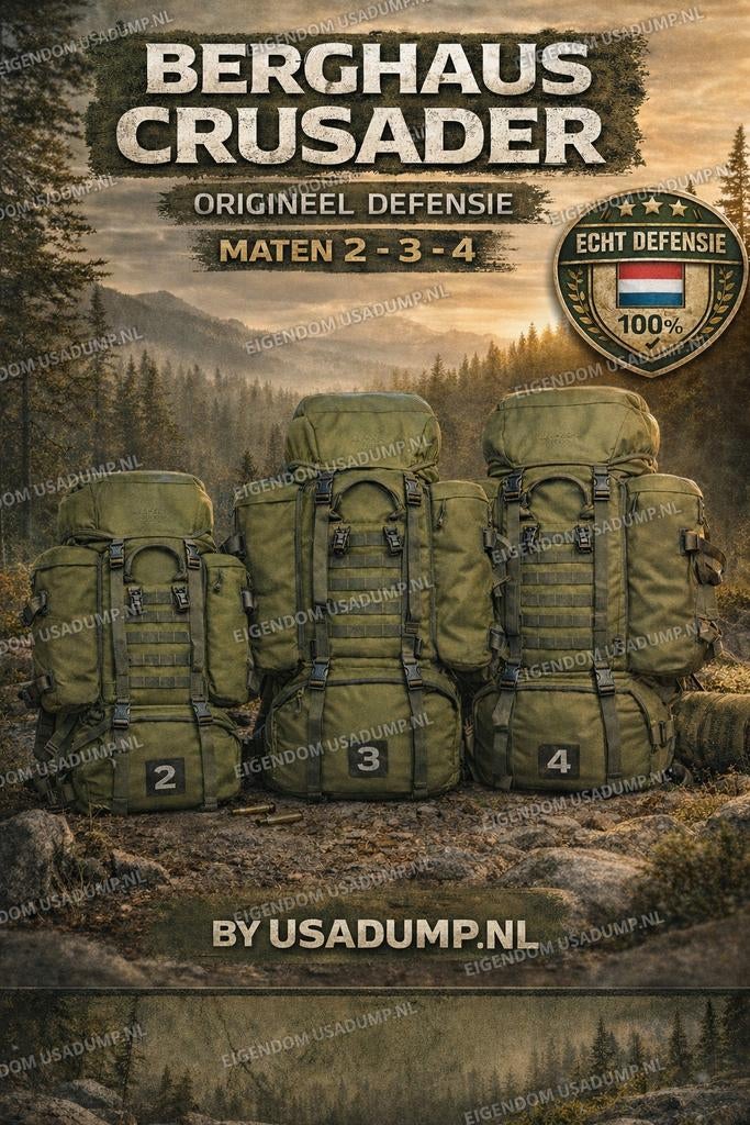 Berghaus crusader 90+20, Ophalen of Verzenden, Landmacht, Nederland, Overige typen