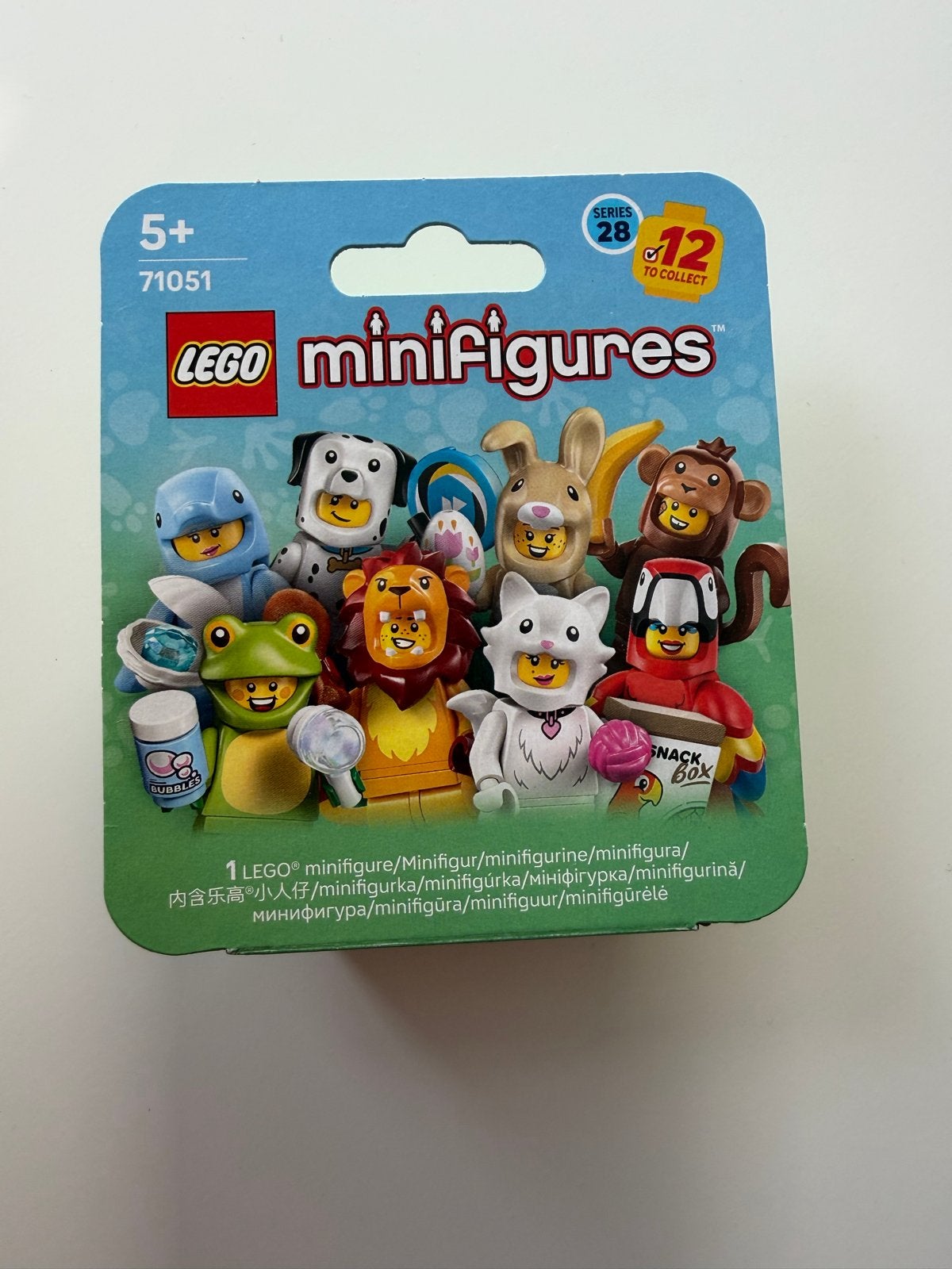 12x LEGO Minifiguren Dierenkostuum Serie 28 (71051) - Comple, Ophalen of Verzenden, Nieuw, Overige merken