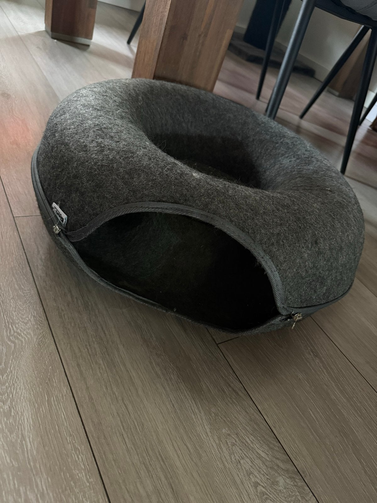 Katten donut, Ophalen