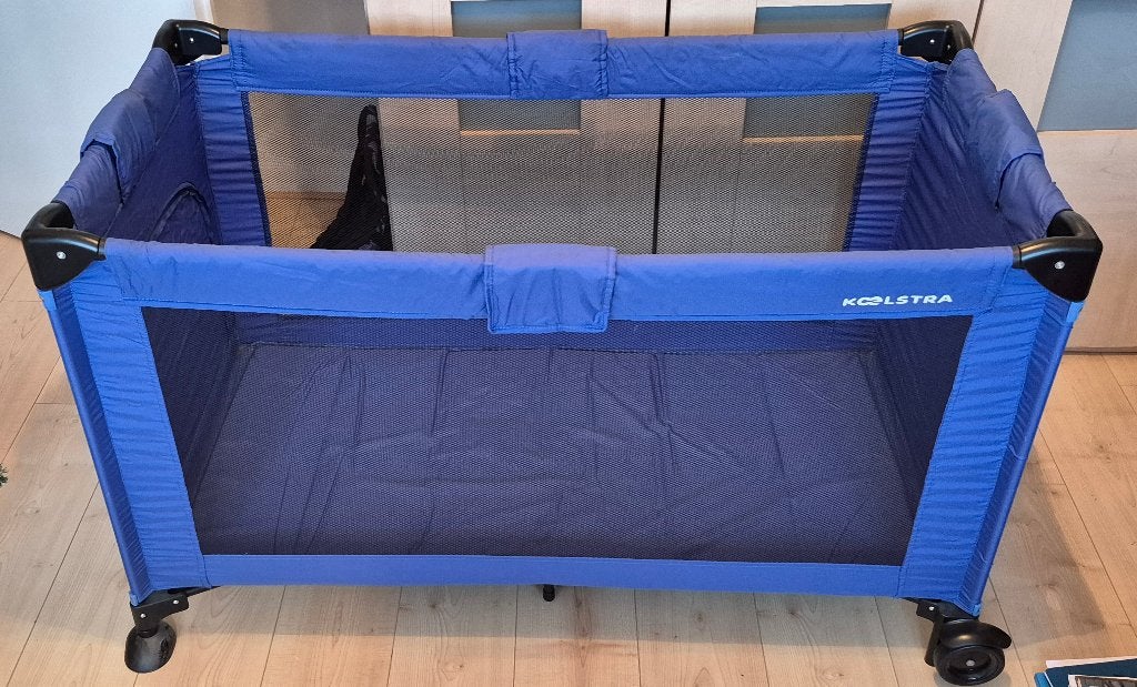 Koelstra campingbedje - travelsleeper, Ophalen, Zo goed als nieuw, Reisbedje
