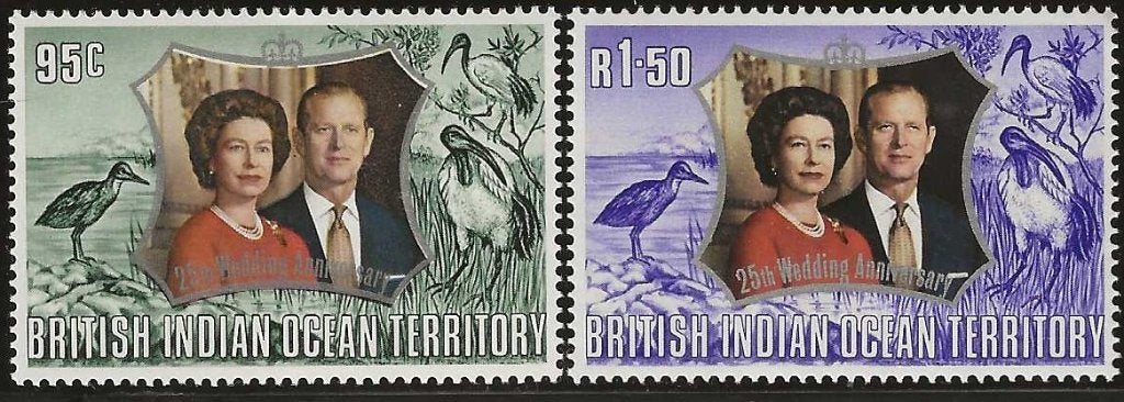 Brits Indische Oceaangebied, Verzenden, Overige landen, Postfris